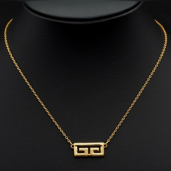 Givenchy Gold Tone Necklace - Picture 1 of 10